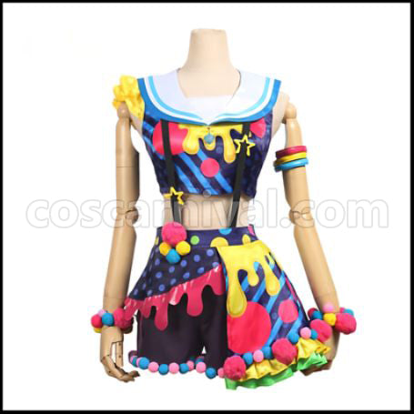 BanG Dream! Poppin¡¯Party New Costumes Hanazono Tae (Hanazono Tae) Cosplay Costume coscarnival - Front View