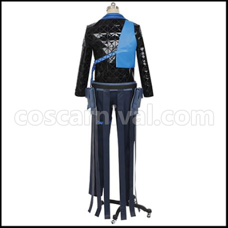 Twisted Wonderland Ignihyde Dormitory Idia Shroud Cosplay Costume coscarnival - Detail Close-up