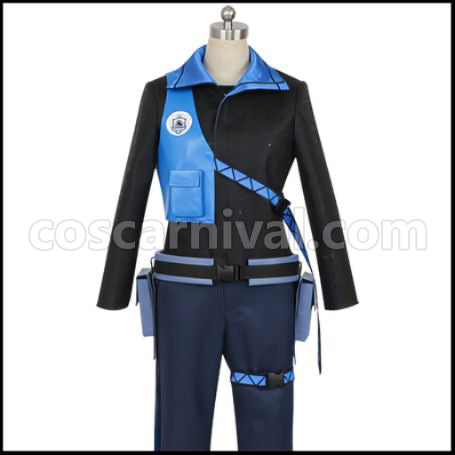 Twisted Wonderland Ignihyde Dormitory Idia Shroud Cosplay Costume coscarnival - Hem Detail