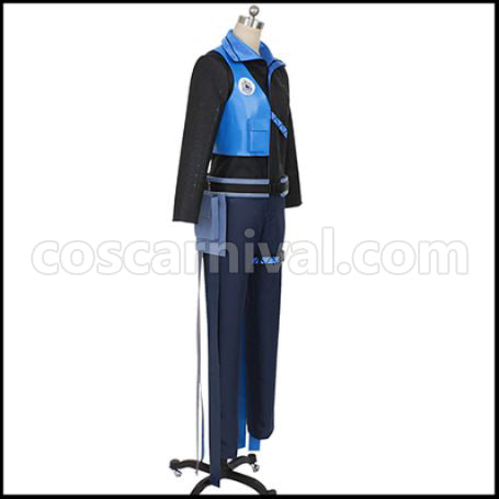 Twisted Wonderland Ignihyde Dormitory Idia Shroud Cosplay Costume coscarnival - Material Texture