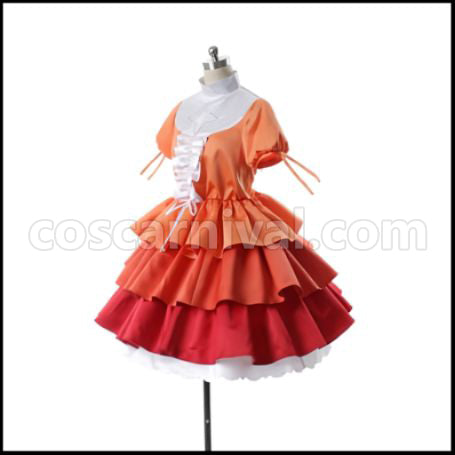 Monogatari Series Ononoki Yotsugi Cosplay Costume coscarnival - Detail Close-up