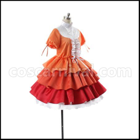 Monogatari Series Ononoki Yotsugi Cosplay Costume coscarnival - Collar Design