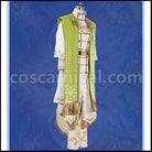 The Wizard's Promise Mahoyaku South Country Figaro Garcia First Anniversary Cosplay Costume coscarnival - Back View