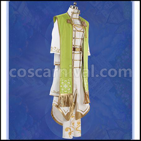 The Wizard's Promise Mahoyaku South Country Figaro Garcia First Anniversary Cosplay Costume coscarnival - Back View