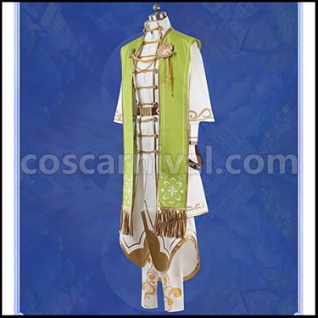The Wizard's Promise Mahoyaku South Country Figaro Garcia First Anniversary Cosplay Costume coscarnival - Side Profile