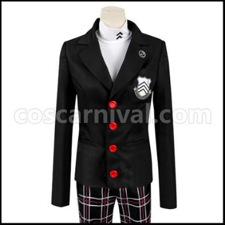 Persona 5 Protagonist Cosplay Costume coscarnival - Front View