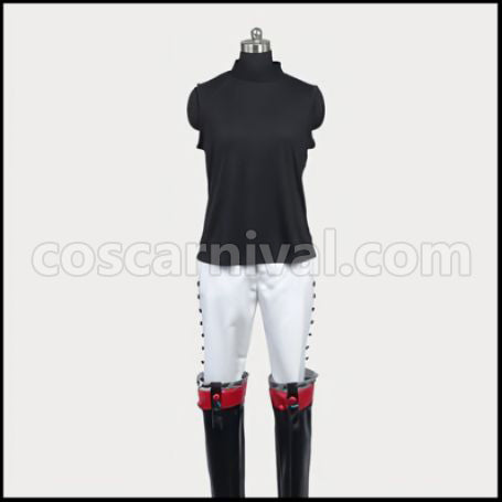 D.Gray-man Third Exorcist Uniform Lavi Cosplay Costume coscarnival - Detail Close-up