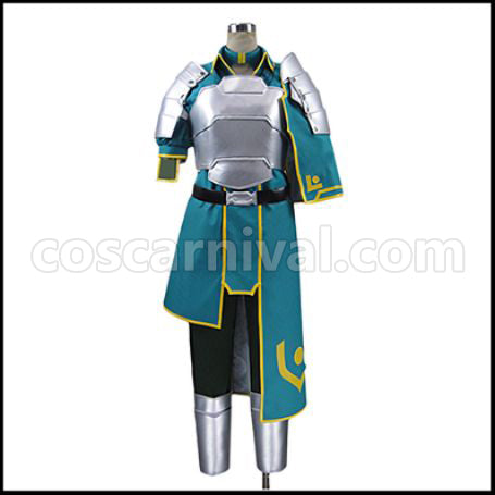 Sword Art Online SAO Agil Cosplay Costume coscarnival - Front View