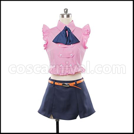 The Seven Deadly Sins Elizabeth Liones Cosplay Costume coscarnival - Front View
