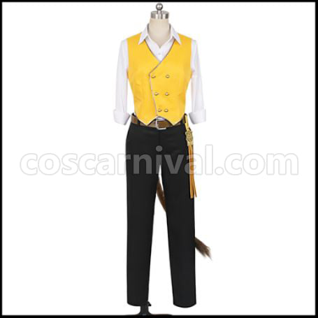 Twisted Wonderland Savanaclaw Dormitory Leona Kingscholar Cosplay Costume coscarnival - Front View