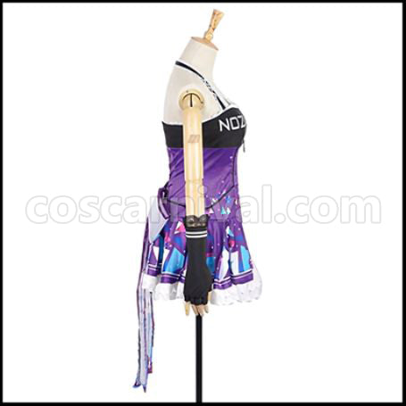 Love Live! SR Cyber Edition Nozomi Tojo Awakened Cosplay Costume coscarnival - Back View