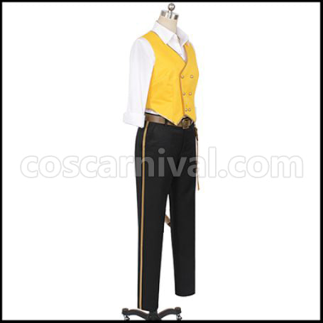 Twisted Wonderland Savanaclaw Dormitory Leona Kingscholar Cosplay Costume coscarnival - Back View