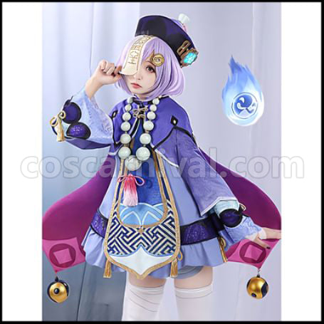 Genshin Impact Nana Cosplay Costume coscarnival - Front View
