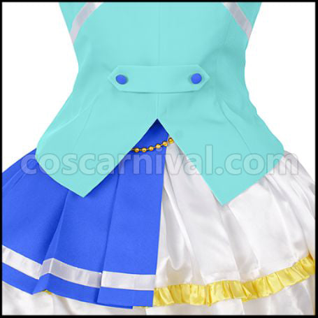 Love Live! Sunshine!! Aozora Jumping Heart Aqours Chika Takami Cosplay Costume coscarnival - Cuff Style