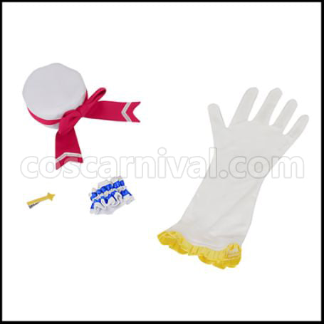 Love Live! Sunshine!! Aozora Jumping Heart Aqours Chika Takami Cosplay Costume coscarnival - Material Texture