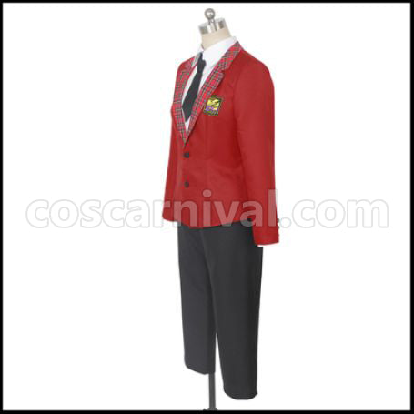 The Idolmaster SideM High x Joker Jun Fuyumi Cosplay Costume Coscarnival - Side Profile