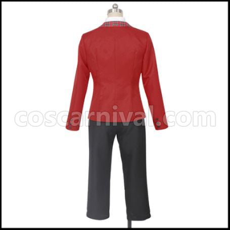 The Idolmaster SideM High x Joker Jun Fuyumi Cosplay Costume Coscarnival - Detail Close-up