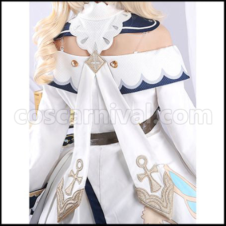 Genshin Impact Barbara Cosplay Costume coscarnival - Back View