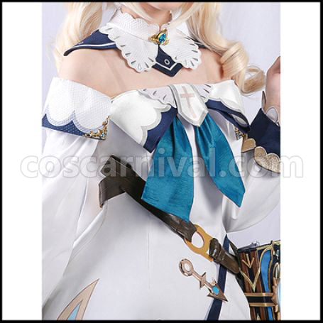 Genshin Impact Barbara Cosplay Costume coscarnival - Side Profile