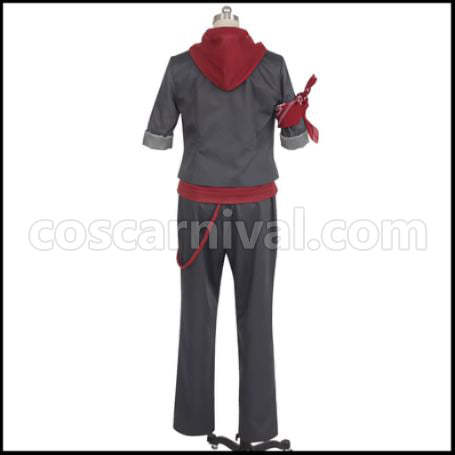 Hypnosis Mic Before The Battle The Dirty Dawg Ichiro Yamada Cosplay Costume coscarnival - Detail Close-up