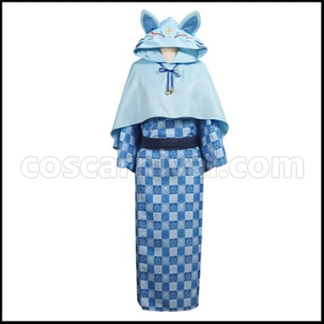 A3! Taiko no Tatsujin Tsukioka Tsumugi Cosplay Costume coscarnival - Front View
