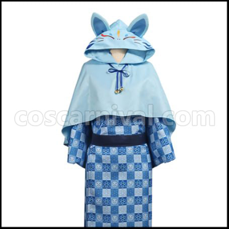 A3! Taiko no Tatsujin Tsukioka Tsumugi Cosplay Costume coscarnival - Collar Design