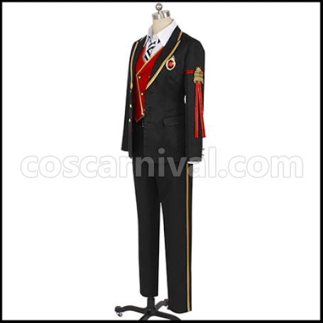 Twisted Wonderland Heartslabyul Dormitory Ace Trappola Cosplay Costume coscarnival - Color and Pattern