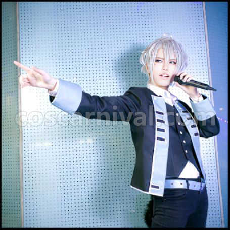 IDOLiSH 7 TRIGGER Raku Yaotome CD Leopard Eyes Cosplay Costume coscarnival - Front View