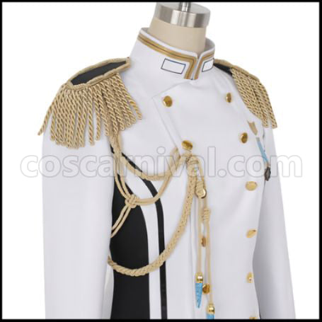THE IDOLMASTER STARLIGHT MASTER 04 Survival Instinct Valkyria Fumika Sagisawa Cosplay Costume coscarnival - Collar Design