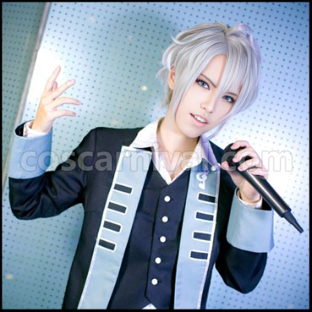 IDOLiSH 7 TRIGGER Raku Yaotome CD Leopard Eyes Cosplay Costume coscarnival - Detail Close-up