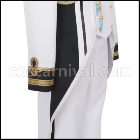 THE IDOLMASTER STARLIGHT MASTER 04 Survival Instinct Valkyria Fumika Sagisawa Cosplay Costume coscarnival - Hem Detail