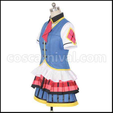 Love Live! Sunshine!! Mari Ohara 3rd Single HAPPY PARTY TRAIN Cosplay Costume coscarnival - Side Profile