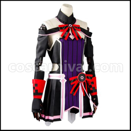 Sword Art Online: Ordinal Scale Yuna Cosplay Costume Ver2 coscarnival - Back View