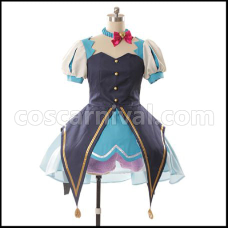 The Idolmaster Cinderella Girls Opening [Star!!] Uzuki Shimamura Cosplay Costume coscarnival - Back View