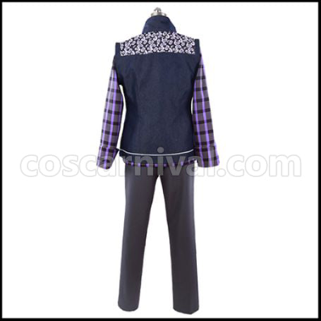 A3! Autumn Group Settsu Banri Cosplay Costume coscarnival - Back View