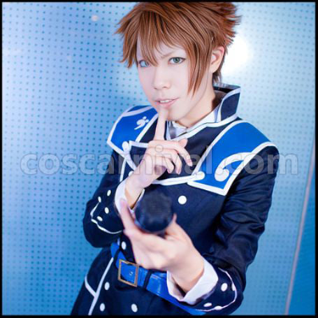 IDOLiSH 7 TRIGGER Ryunosuke Tsunashi CD Leopard Eyes Cosplay Costume coscarnival - Side Profile