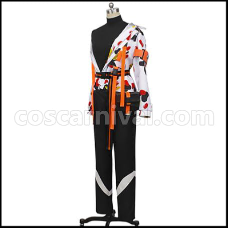 Twisted Wonderland Twisted-Wonderland Will Beans Camo Cosplay Costume coscarnival - Side Profile