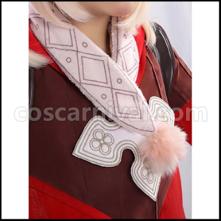 Genshin Impact Klee Cosplay Costume coscarnival - Side Profile