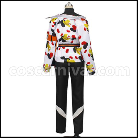 Twisted Wonderland Twisted-Wonderland Will Beans Camo Cosplay Costume coscarnival - Detail Close-up