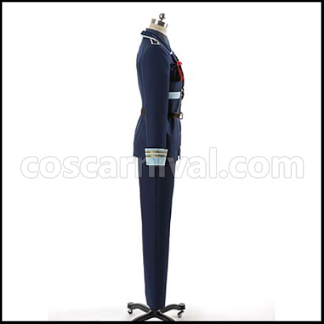 Touken Ranbu Wakizashi Danshi Namazuo Toushirou Cosplay Costume coscarnival - Side Profile