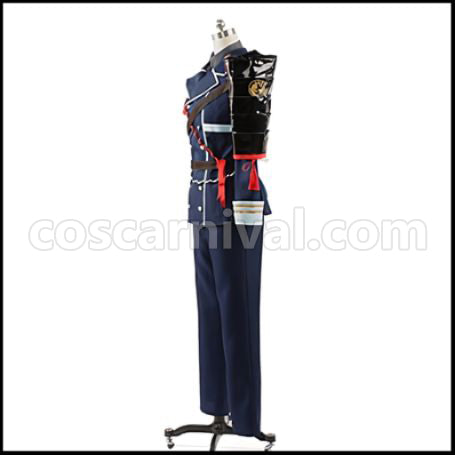Touken Ranbu Wakizashi Danshi Namazuo Toushirou Cosplay Costume coscarnival - Detail Close-up