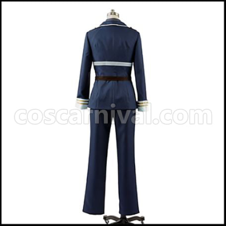Touken Ranbu Wakizashi Danshi Namazuo Toushirou Cosplay Costume coscarnival - Hem Detail