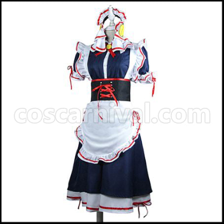Pandora in the Crimson Shell: Ghost Urn Clarion Cosplay Costume coscarnival - Front View