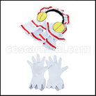 Pandora in the Crimson Shell: Ghost Urn Clarion Cosplay Costume coscarnival - Side Profile