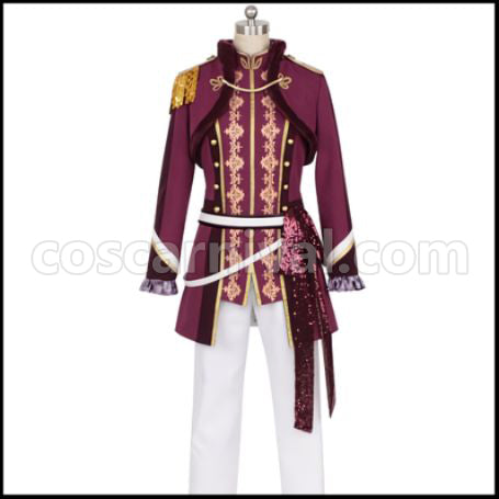 Movie Version Uta no Prince-sama Maji LOVE Kingdom ST RISHE Kurusu Sho Cosplay Costume coscarnival - Front View