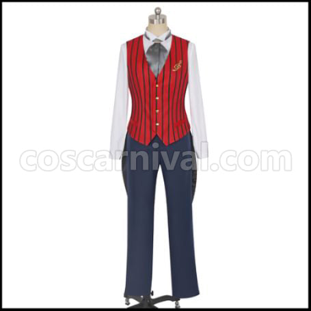 IDOLiSH 7 TWiNKLE 12 Raku Yaotome Cosplay Costume coscarnival - Front View