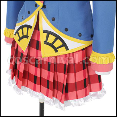 Love Live! Sunshine!! 3rd Single HAPPY PARTY TRAIN Chika Takami Cosplay Costume coscarnival - Cuff Style