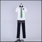 Free! Haruka Nanase/Makoto Tachibana Summer Uniform Cosplay Costume coscarnival - Front View