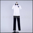 Free! Haruka Nanase/Makoto Tachibana Summer Uniform Cosplay Costume coscarnival - Back View