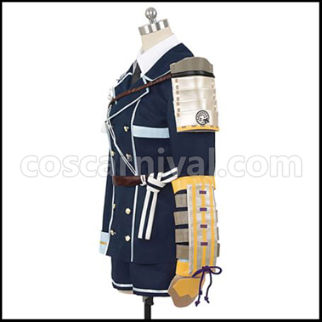 Touken Ranbu Tantou Danshi Hirano Toushirou Cosplay Costume coscarnival - Side Profile